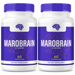 Marobrain 2-pack bottle with packaging