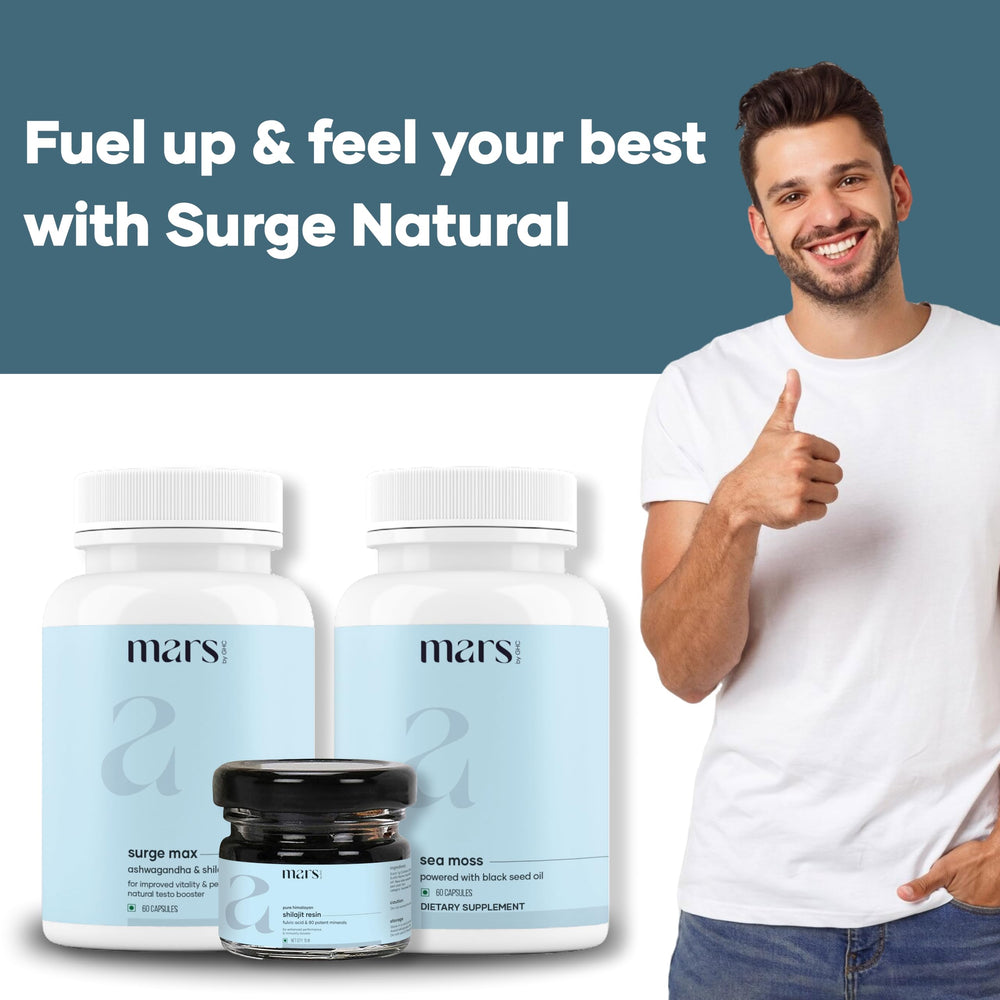 Athlete using supplement capsules for performance
