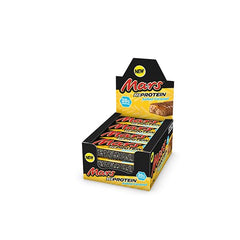 Stack of Mars Hi Protein Bar Salted Caramel 12 x 59g packs
