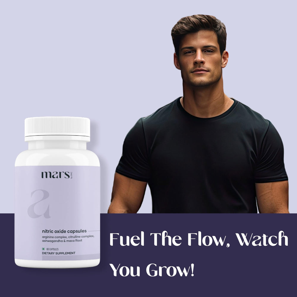 Mars Nitric Oxide Capsules – packaging and artwork