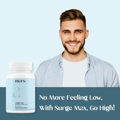 Pack of 60 Mars Surgemax capsules for active lifestyle