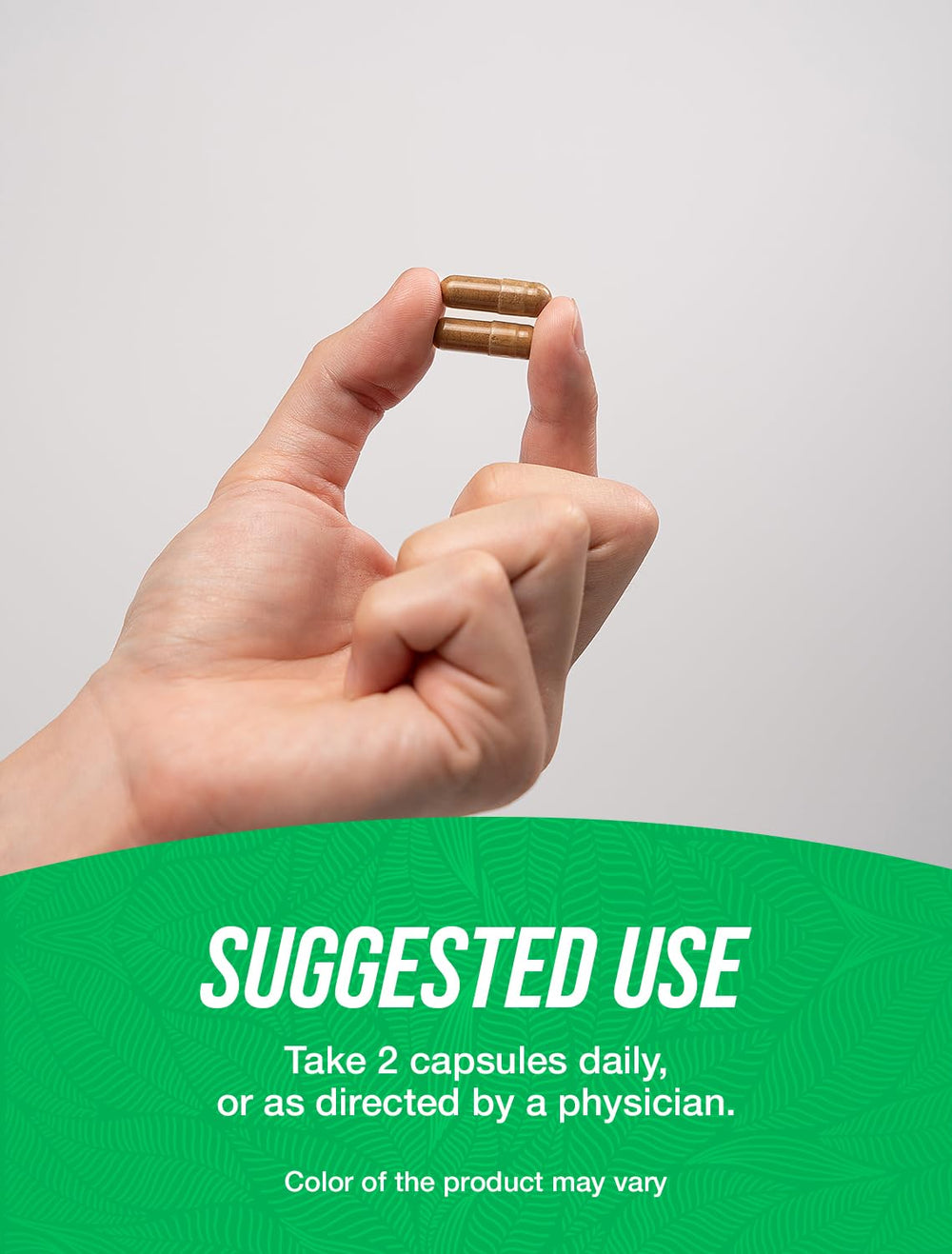 Ingredient list and nutrition facts for Marshmallow Root Capsules