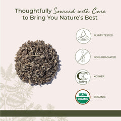 Kosher certified and Non-GMO marshmallow root
