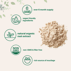 Label showing ingredients and organic certification