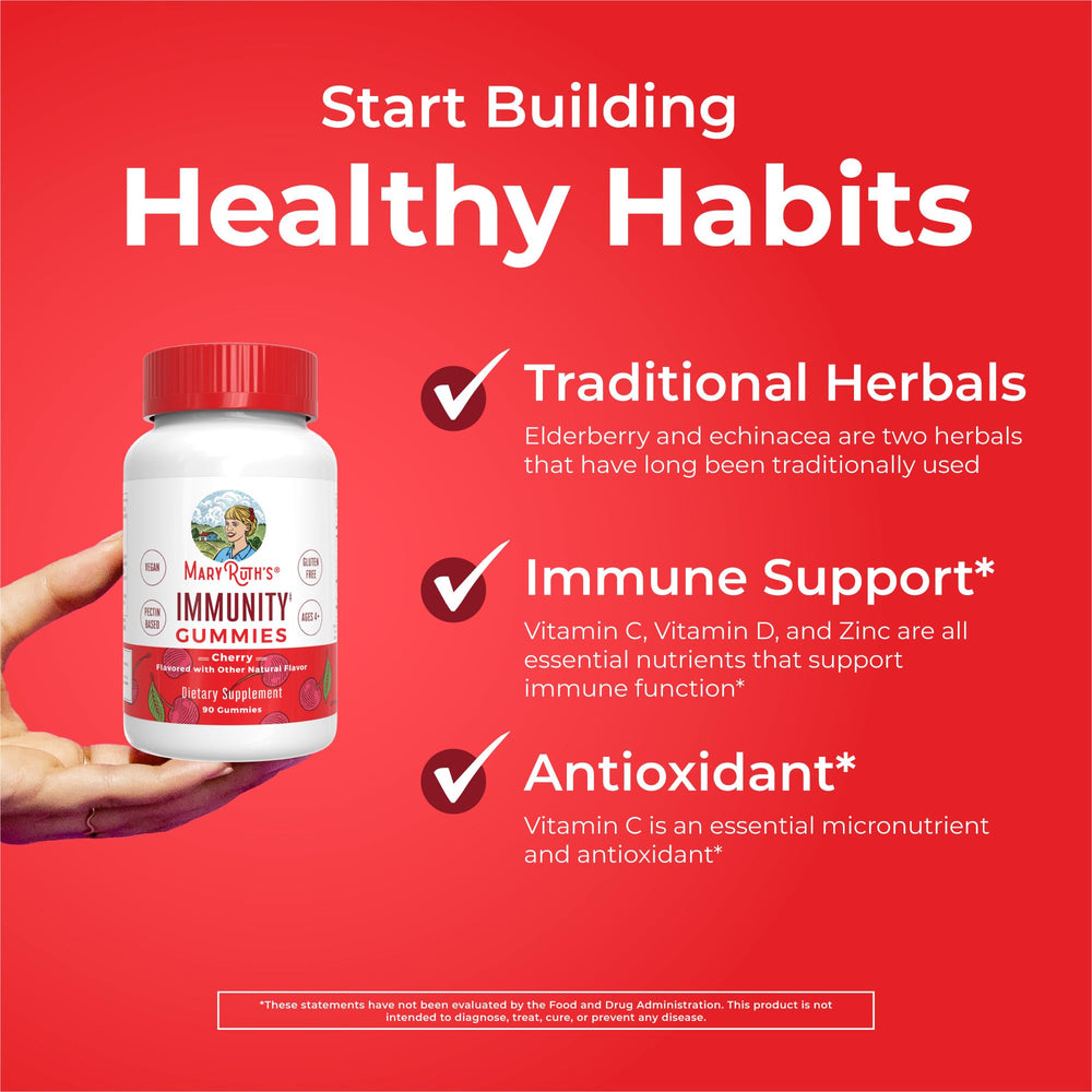 Non-GMO MaryRuth's immunity gummies ingredients
