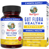 MaryRuth Organics Gut Flora Health+ Enzymes bottle