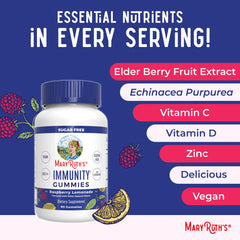 Vegan and non-GMO sugar-free gummies illustration