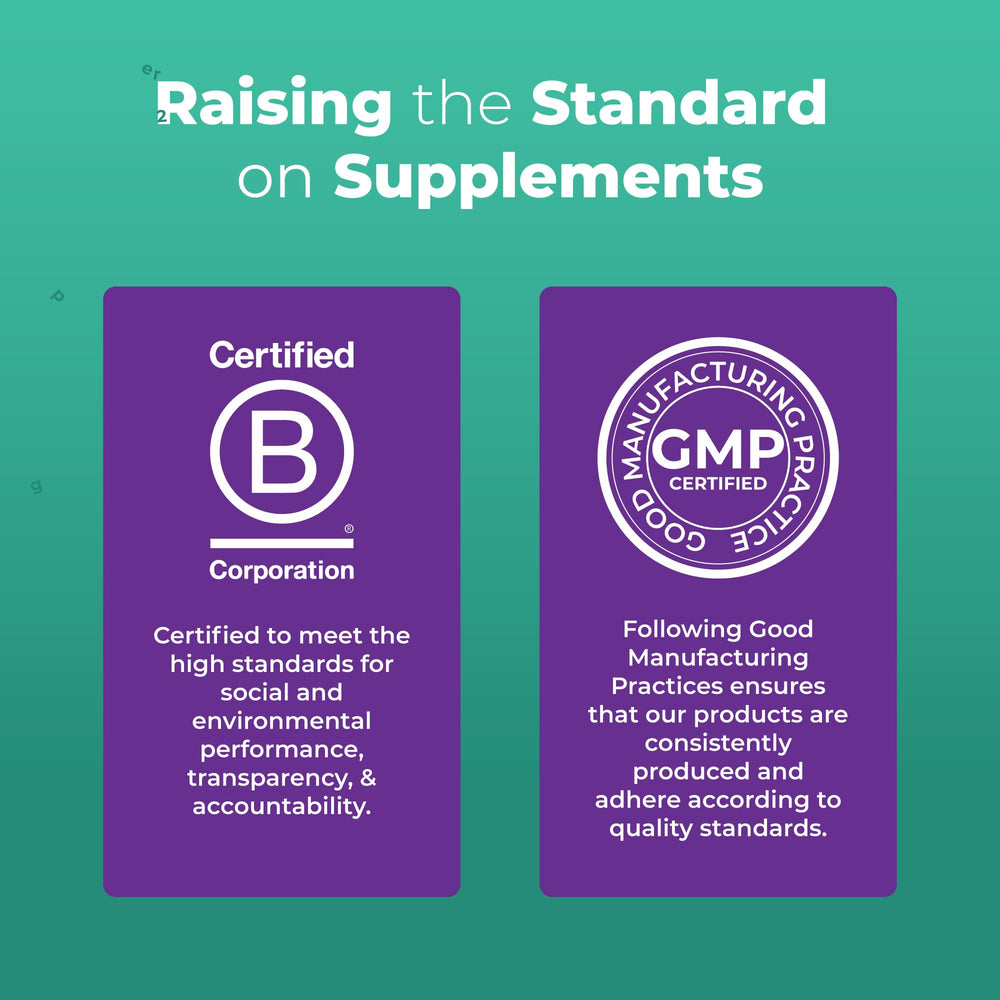 Gummies suitable for ages 4 and up with serving guidance