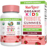 Bottle of MaryRuth Organics Kids Probiotics Gummies front view