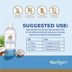 Pineapple flavor dropper for MaryRuth Nighttime Multimineral