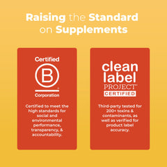 Algal DHA and Vitamin E ingredients on the label
