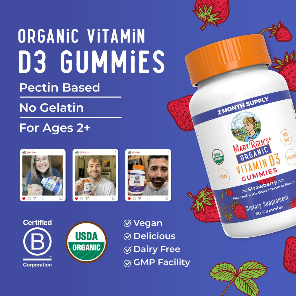Family-friendly Vitamin D3 gummies for both adults and children