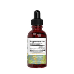Product on white background with dropper