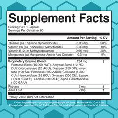 Close-up of MaryRuth Organics Digestive Enzymes capsules