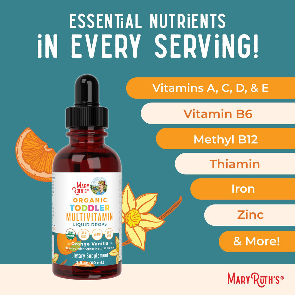 Gluten-free and soy-free toddler vitamin product