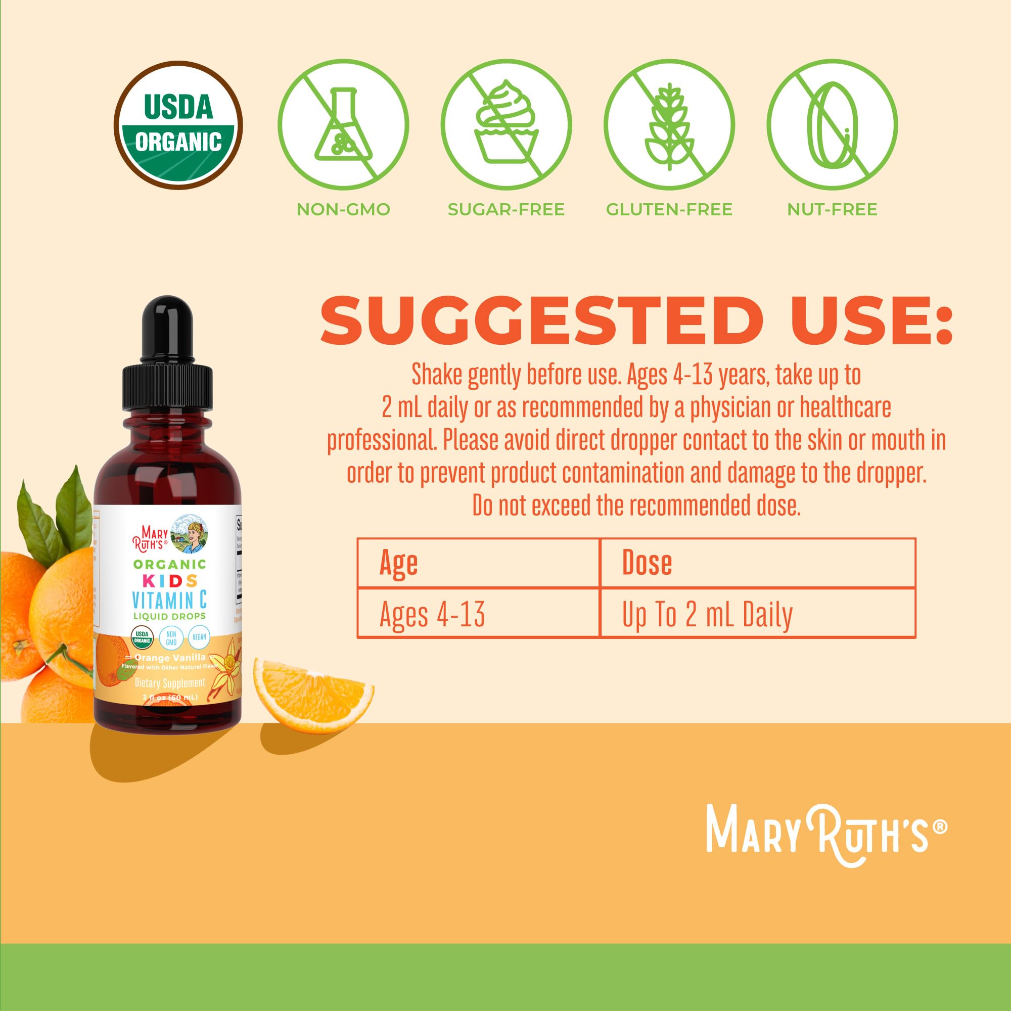 MaryRuth Organics Kids Vitamin C Drops being used MaryRuth Organics Kids Vitamin C Drops being used