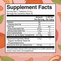 CoQ10 liposomal formula for mitochondrial support
