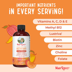 Key nutrients like biotin and B vitamins in MaryRuth Organics formula.