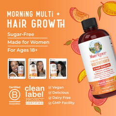 Vegan, dairy-free, gluten-free, nut-free and sugar-free multivitamin option.