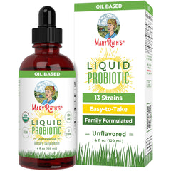 MaryRuth Organics USDA Organic Liquid Probiotic bottle with 40 servings