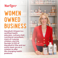 60-serving bottle of MaryRuth Omega-3 gummies