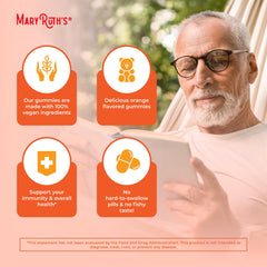 Pectin-based vegan gummies packaging note