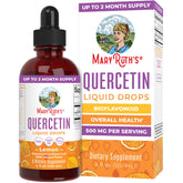 MaryRuth Organics Quercetin Liquid Drops lemon flavor bottle