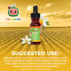 Serving 30 drops for toddlers