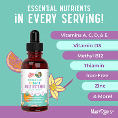MaryRuth Organics vegan formula shows plant-based nutrition.