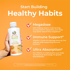 MaryRuth Organics vegan non-GMO label highlighting clean ingredients.