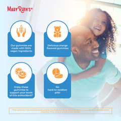 Gummies suitable for both kids (ages 2+) and adults