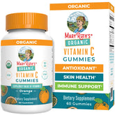MaryRuth Organics Vitamin C Gummies bottle front – Orange flavor