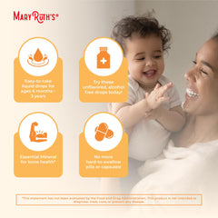 Dropper with liquid MaryRuth Vitamin D Drops illustration