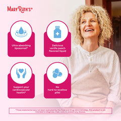 Dropper with liquid multivitamin for women 40+