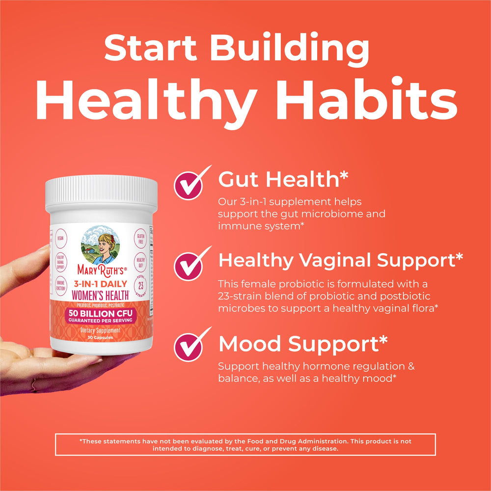 Visual indicating gut health and hormone balance benefits