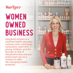 MaryRuth's Women-Owned probiotic brand logo