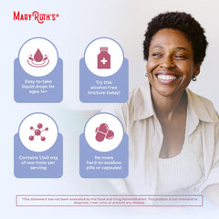 Alcohol-free tincture sea moss drops