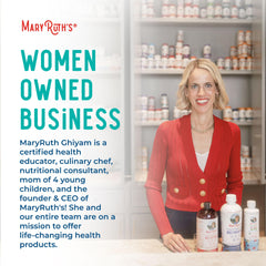 Close-up of MaryRuth's probiotic capsules