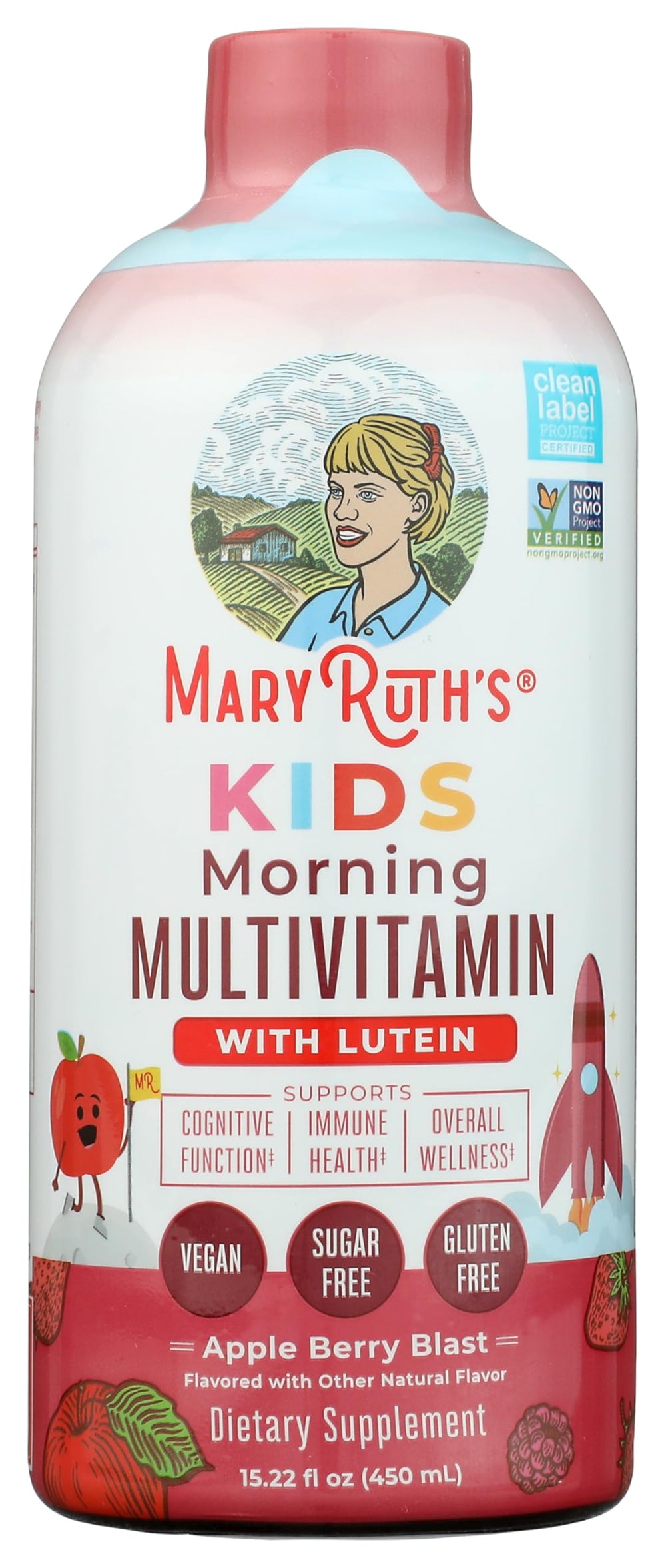 MaryRuth's Kids Liquid Multivitamin bottle front