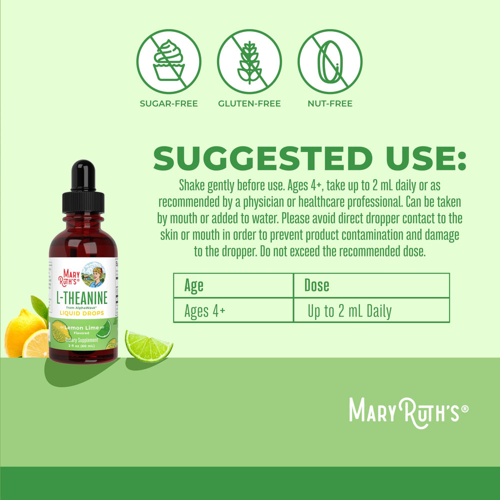 Dropper with lemon-lime flavored liquid drops