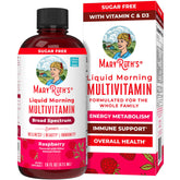 MaryRuth's Raspberry Liquid Morning Multivitamin bottle