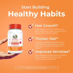 Gummies packaging with product branding