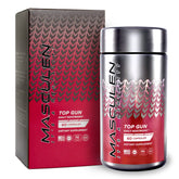 Masculen Top Gun Nootropic bottle and label
