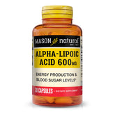 Mason Natural Alpha Lipoic Acid 600mg bottle packaging