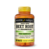 Mason Natural Beet Root with Magnesium and Calcium tablets