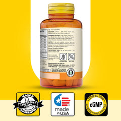 MASON NATURAL capsules in palm showing capsule size and simple three-per-day routine