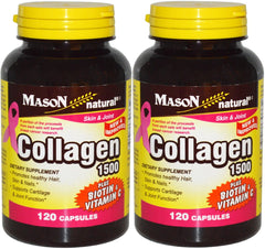 Mason Natural Collagen plus Vitamin C bottle front label