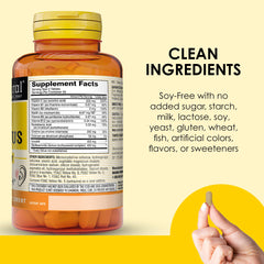 Text highlight: supports normal ear health and ringing ears