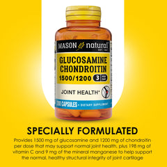 Vitamin C and manganese information on Mason Natural formula
