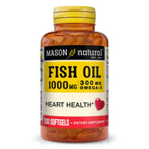 Mason Natural Omega-3 Fish Oil 1000mg bottle front